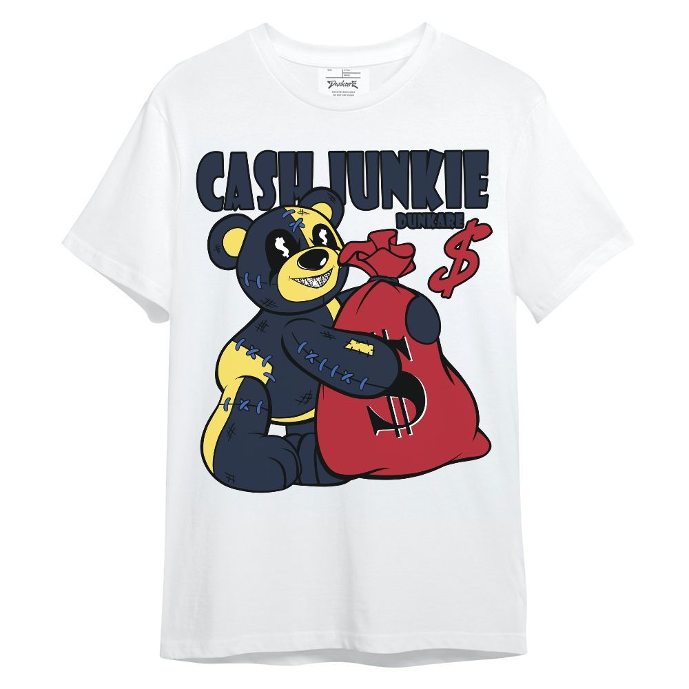 Shirt To Match Dunk Low COJP What The 2024 - Cashs Junkie Bear Unisex Shirt