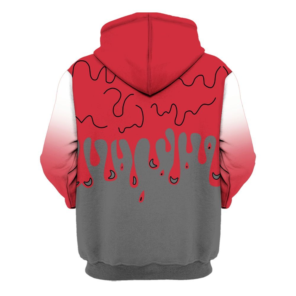 Hoodie To Match Bunny 2025 8s - Loser Lover Dripping All Over Print