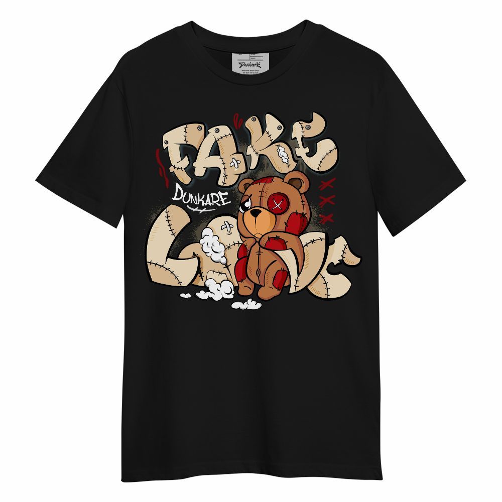 Shirt To Match Dunk Low Strawberry Waffle - Fake Love Graphic Unisex Shirt
