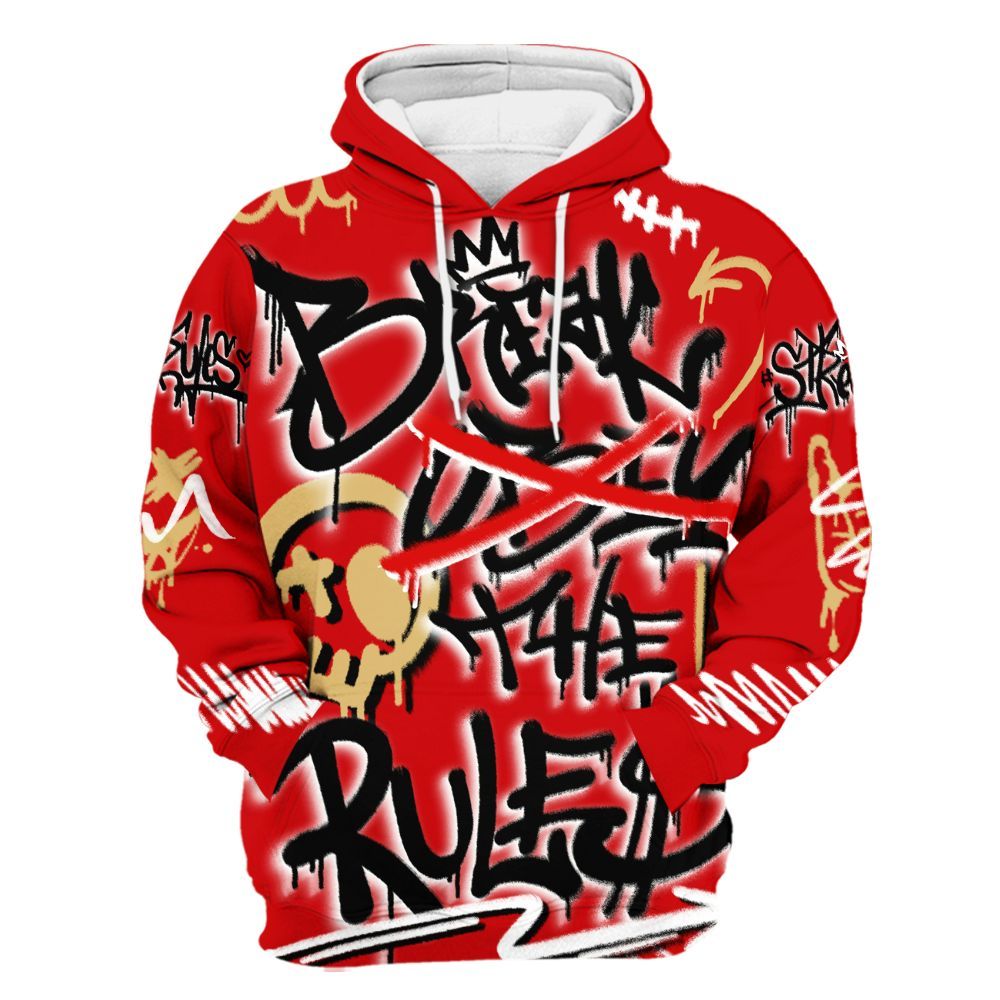 Hoodie To Match Ja 2 Halloween - Break Rules Streetwear All Over Print