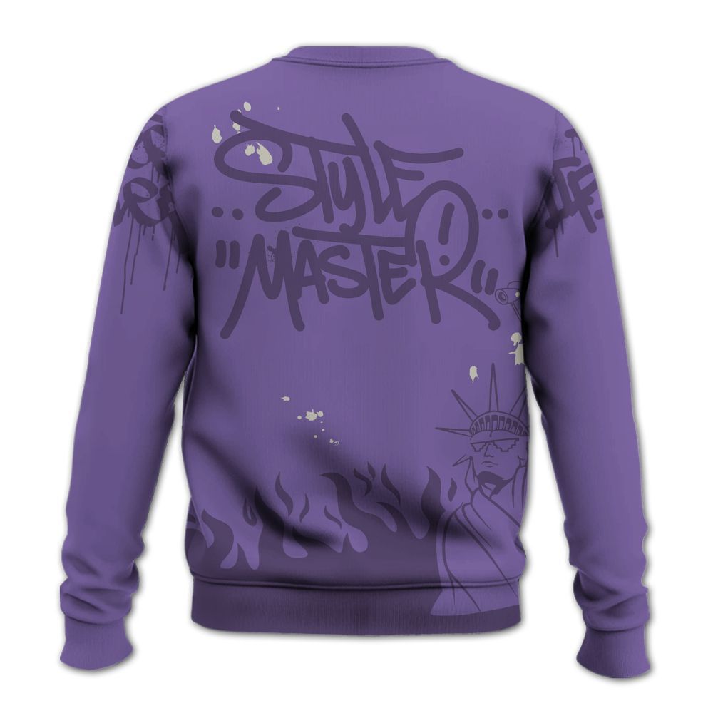 Sweatshirt To Match Dunk Low Black Raspberry - Graphic Fck Around Find Out All Over Print