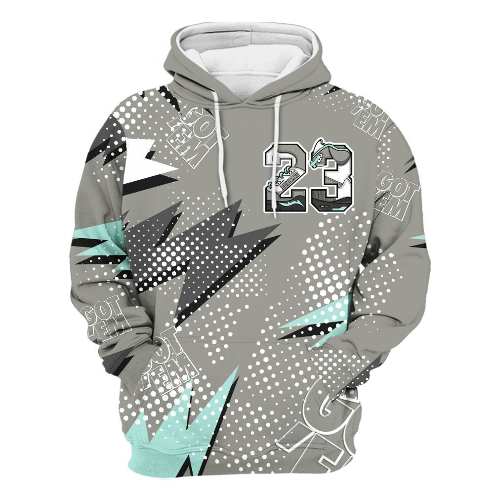 Hoodie To Match Low OG Year Of The Snake 1s - Custom Name Number 23 5s All Over Print