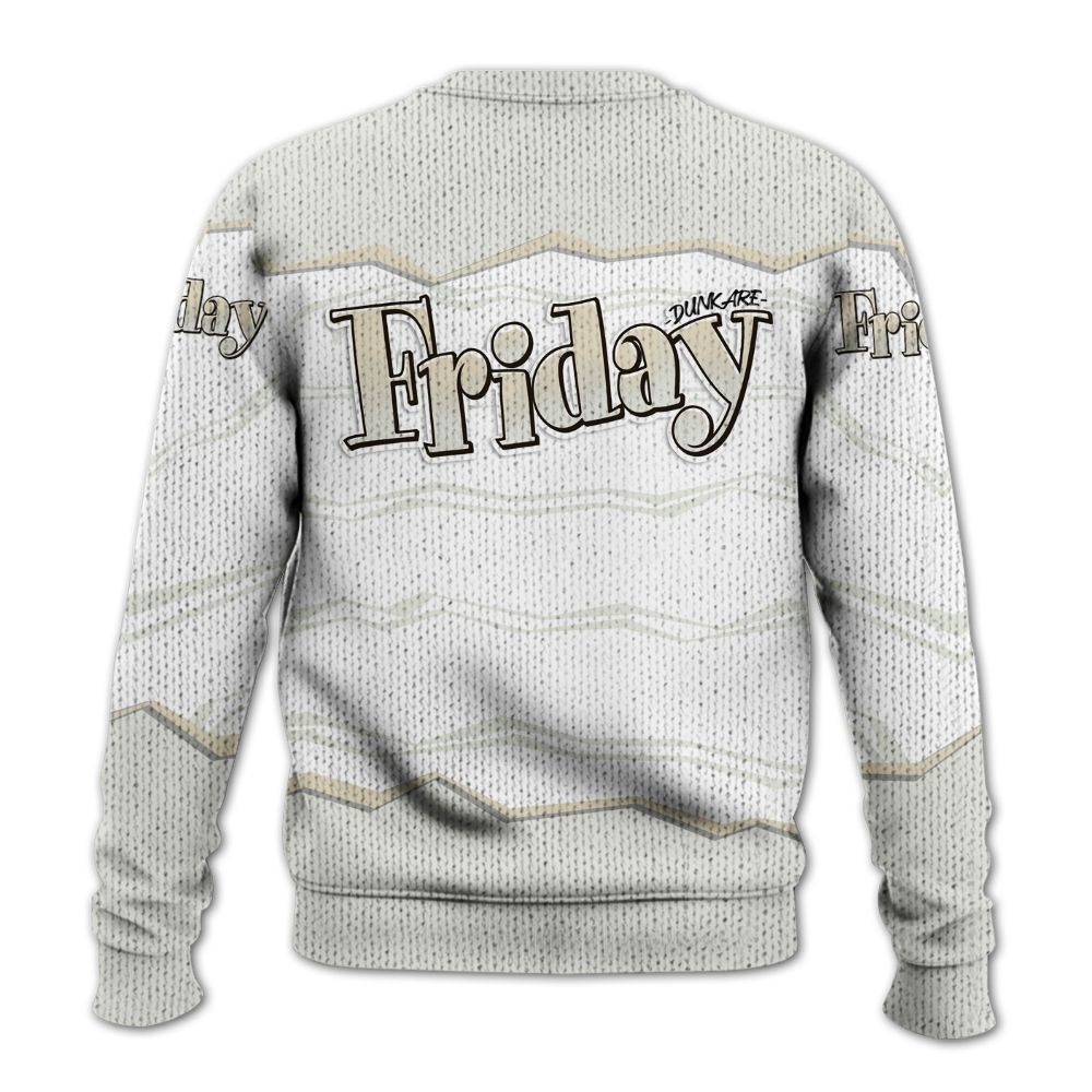 Sweater To Match Grand Finale 11s Shirt, Friday Movie 90s TV Graphic