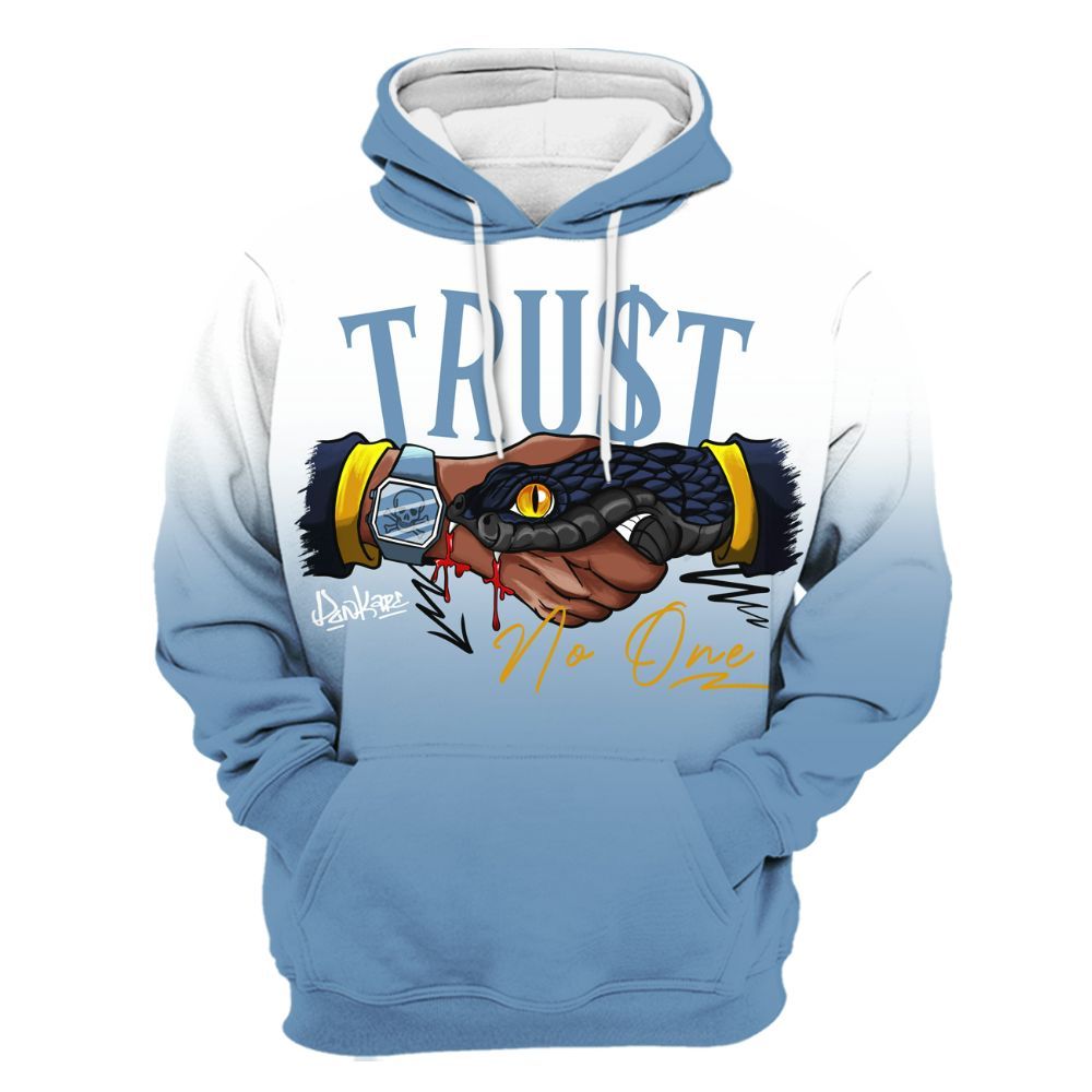Hoodie To Match High OG First In Flight 1s - Snake Trust No One Drip All Over Print