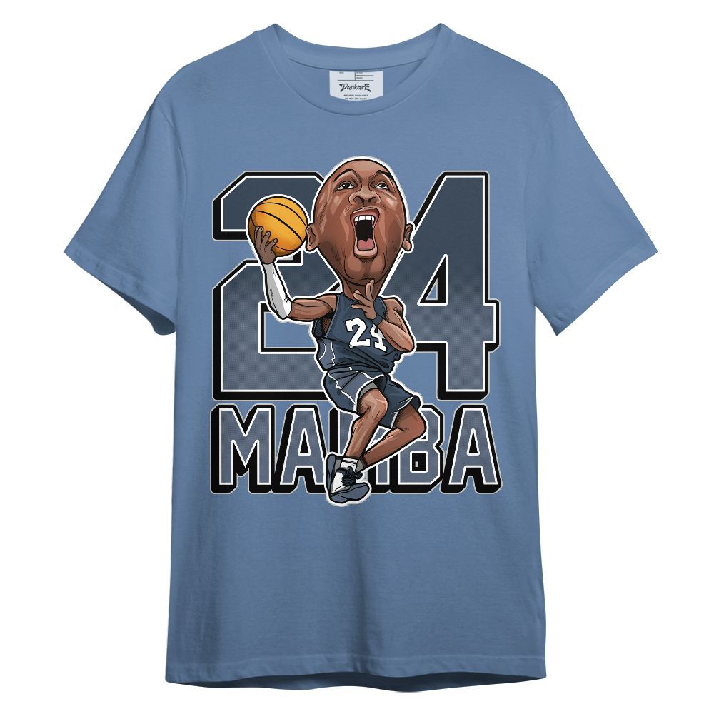 Shirt To Match Low Diffused Blue 11s - Legend 24 Snake Mamba Graphic Unisex Shirt