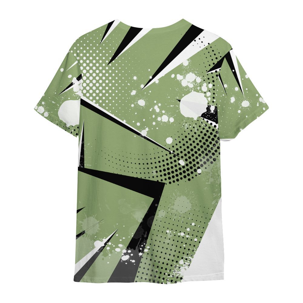 Shirt To Match Oil Green 4s - Poly Trust No One Dripping All Over Print