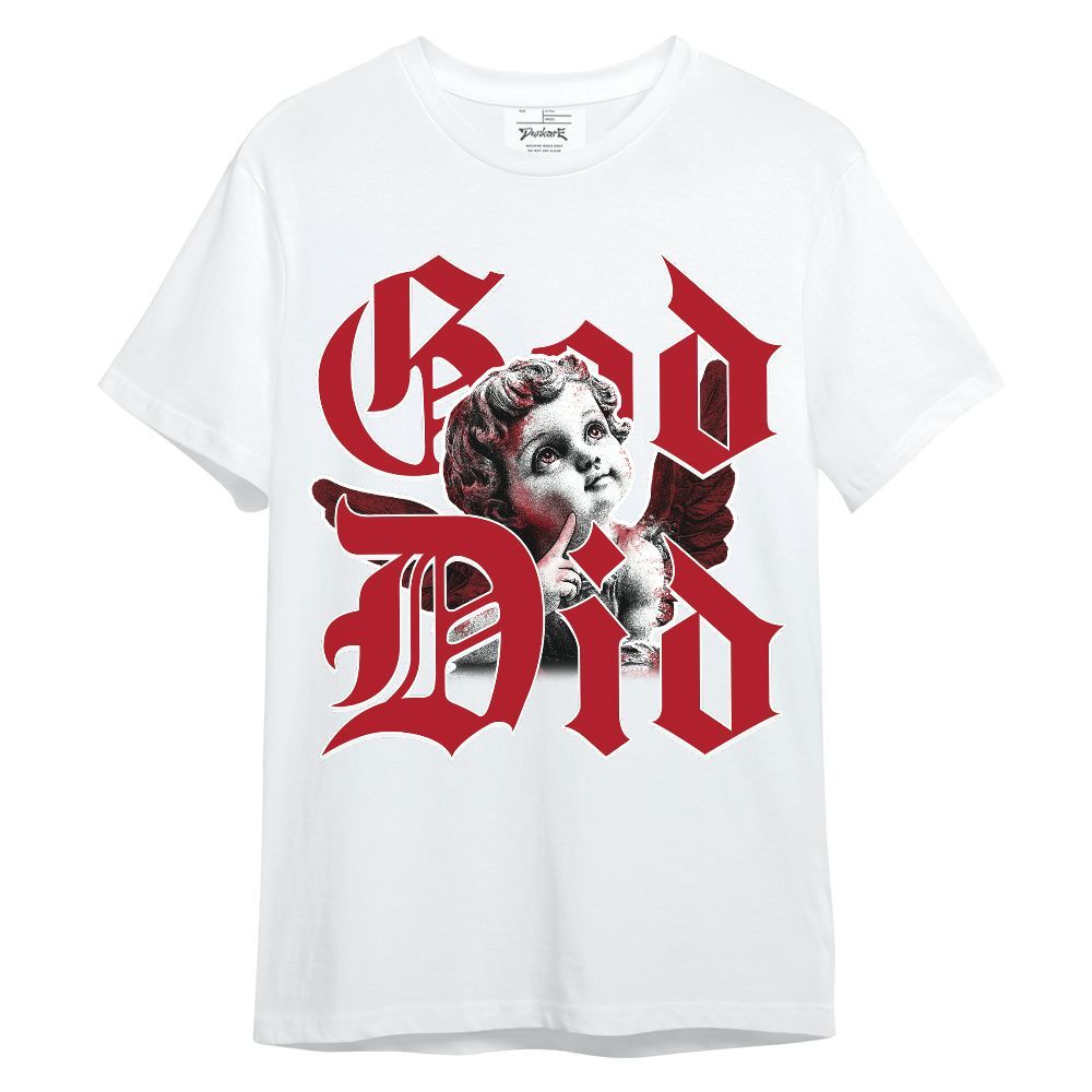 Shirt To Match Bred Velvet 11s - God Did Angel Unisex Shirt