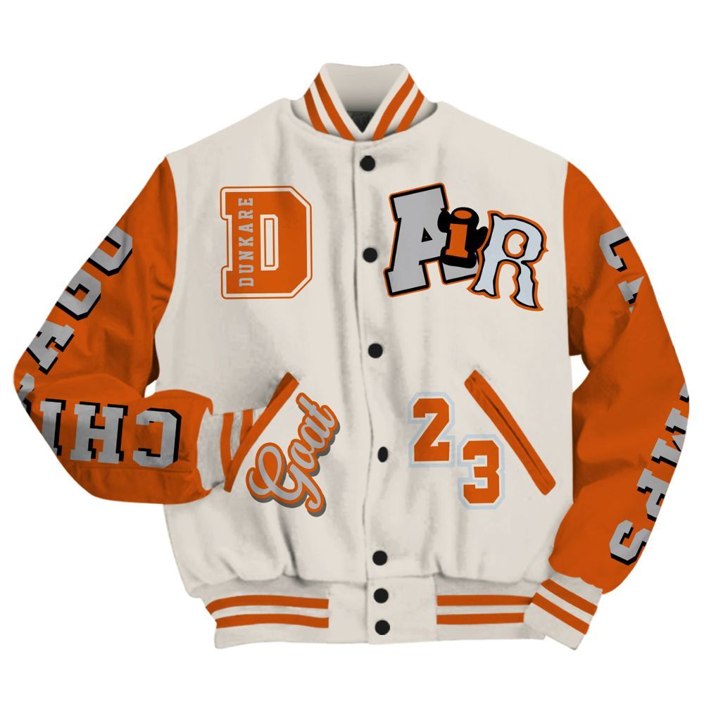 Varsity Jacket To Match SE Craft 5s - AIR Number 23 GOAT All Over Print