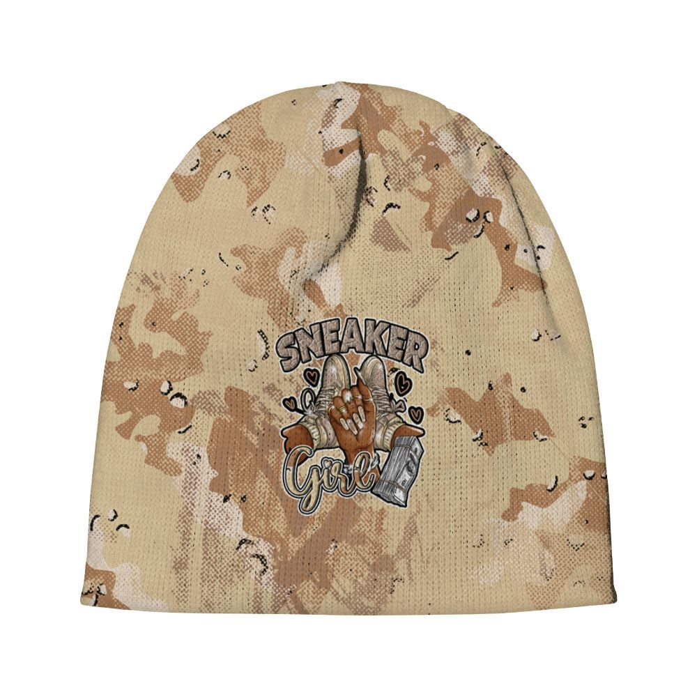 Beanie Hat To Match Desert Camo 3s - Sneakerz Girlz Heart Grunge Graphic