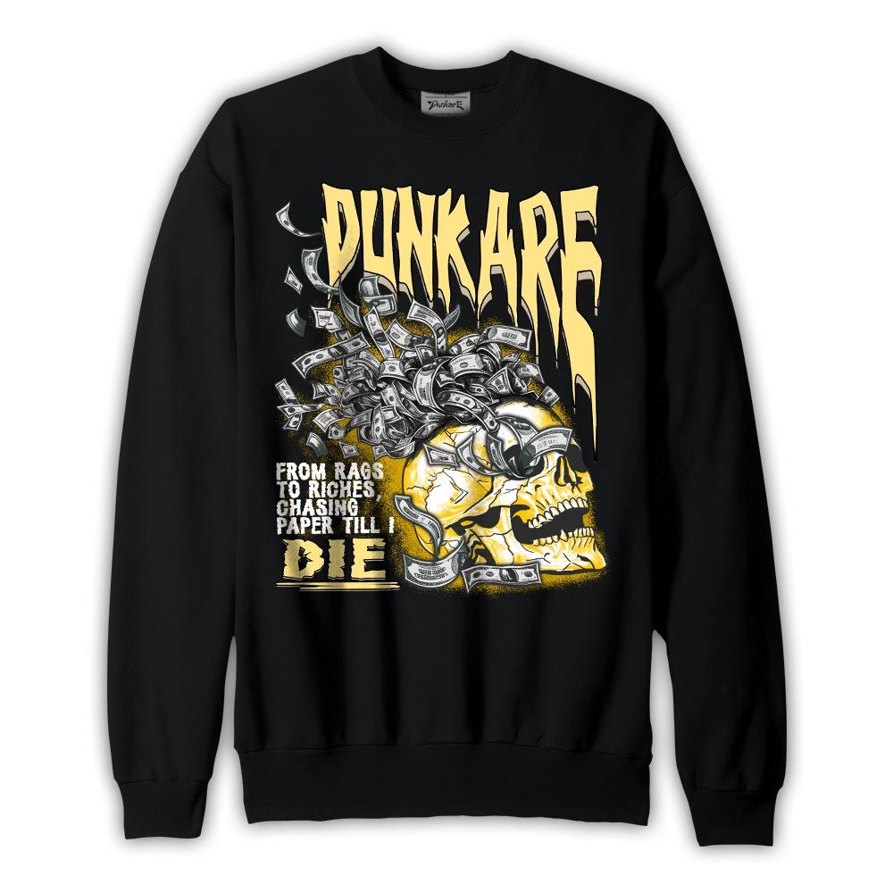 Sweatshirt To match Vivid Sulfur 4s Sweatshirt - From Rags To Riches Graphic