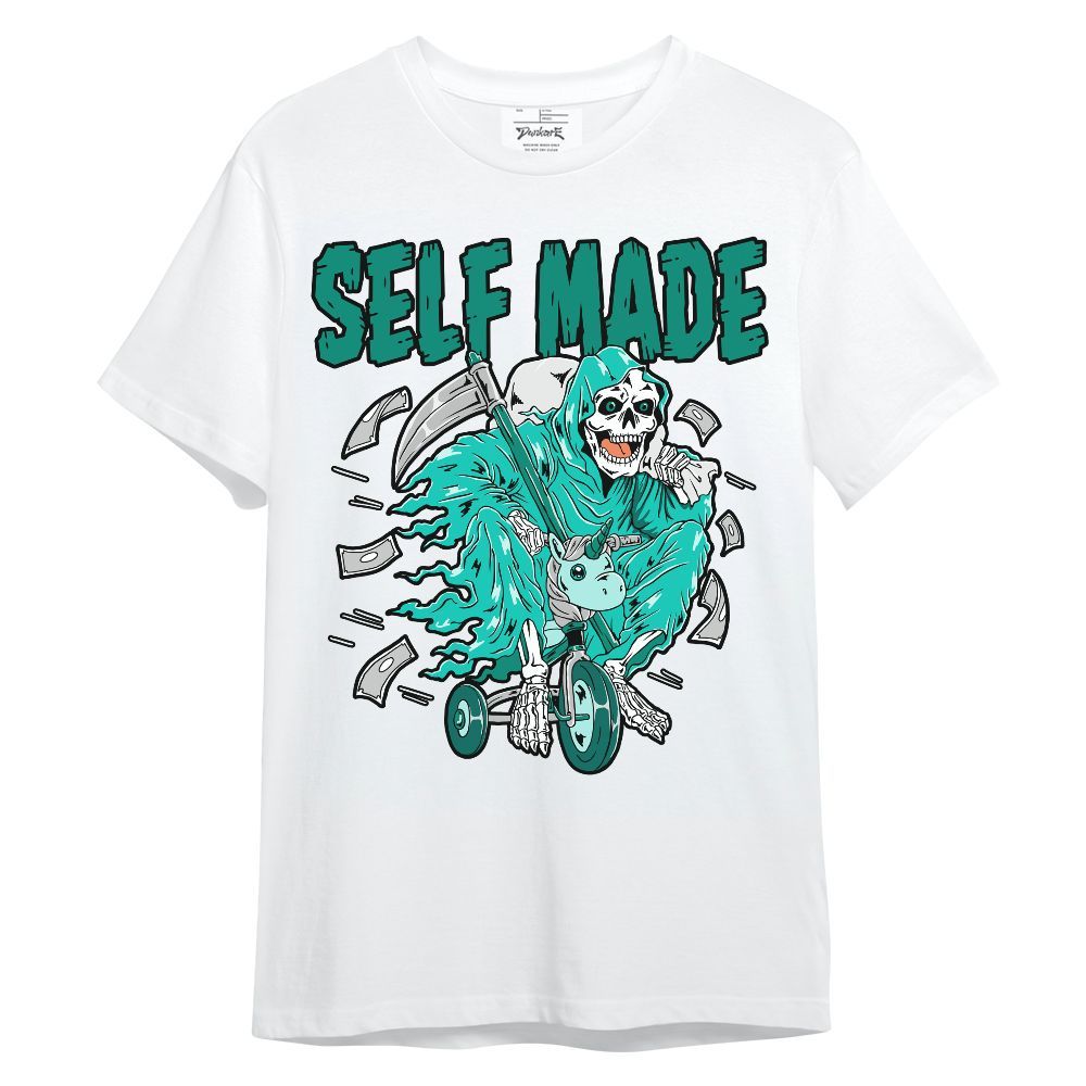 Shirt To Match Dunk Low Clear Jade - Self Make Skeleton Unisex Shirt