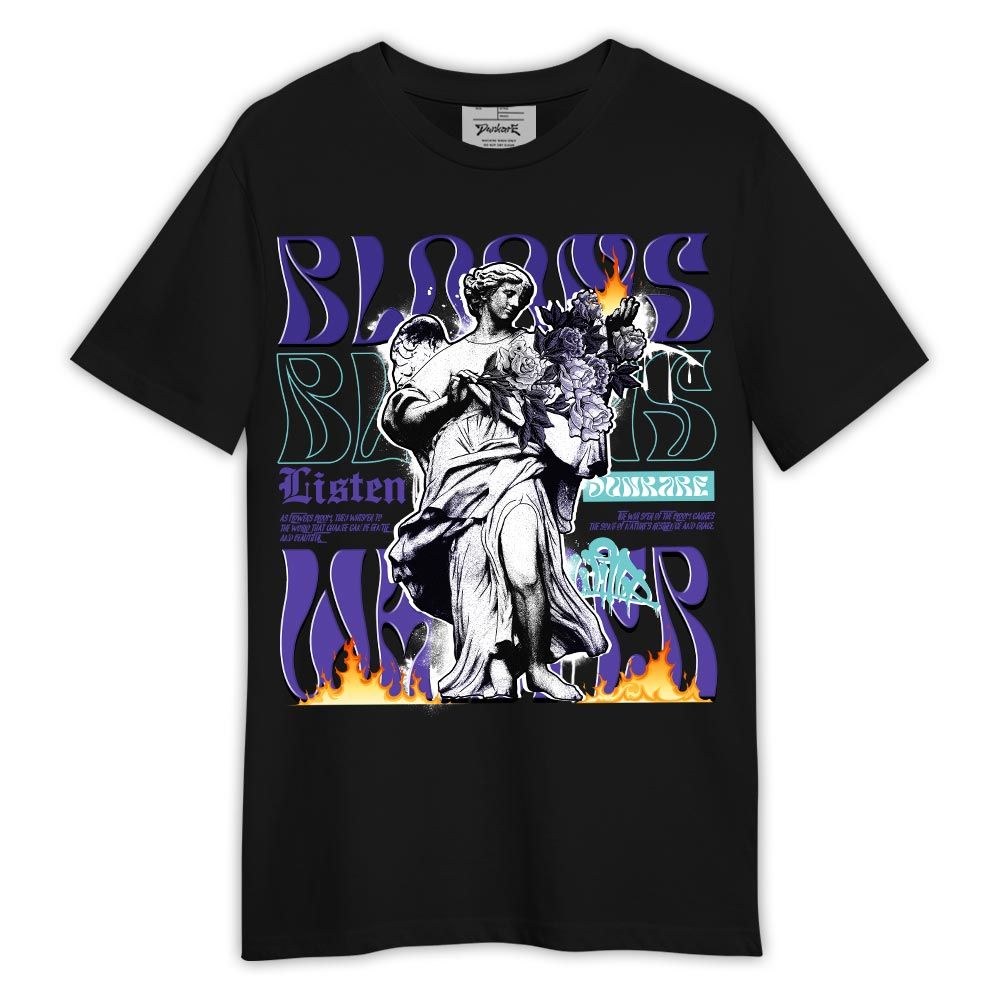 Shirt To Match Low Hornets 1s - Blooms Whisper Shirt Outfit