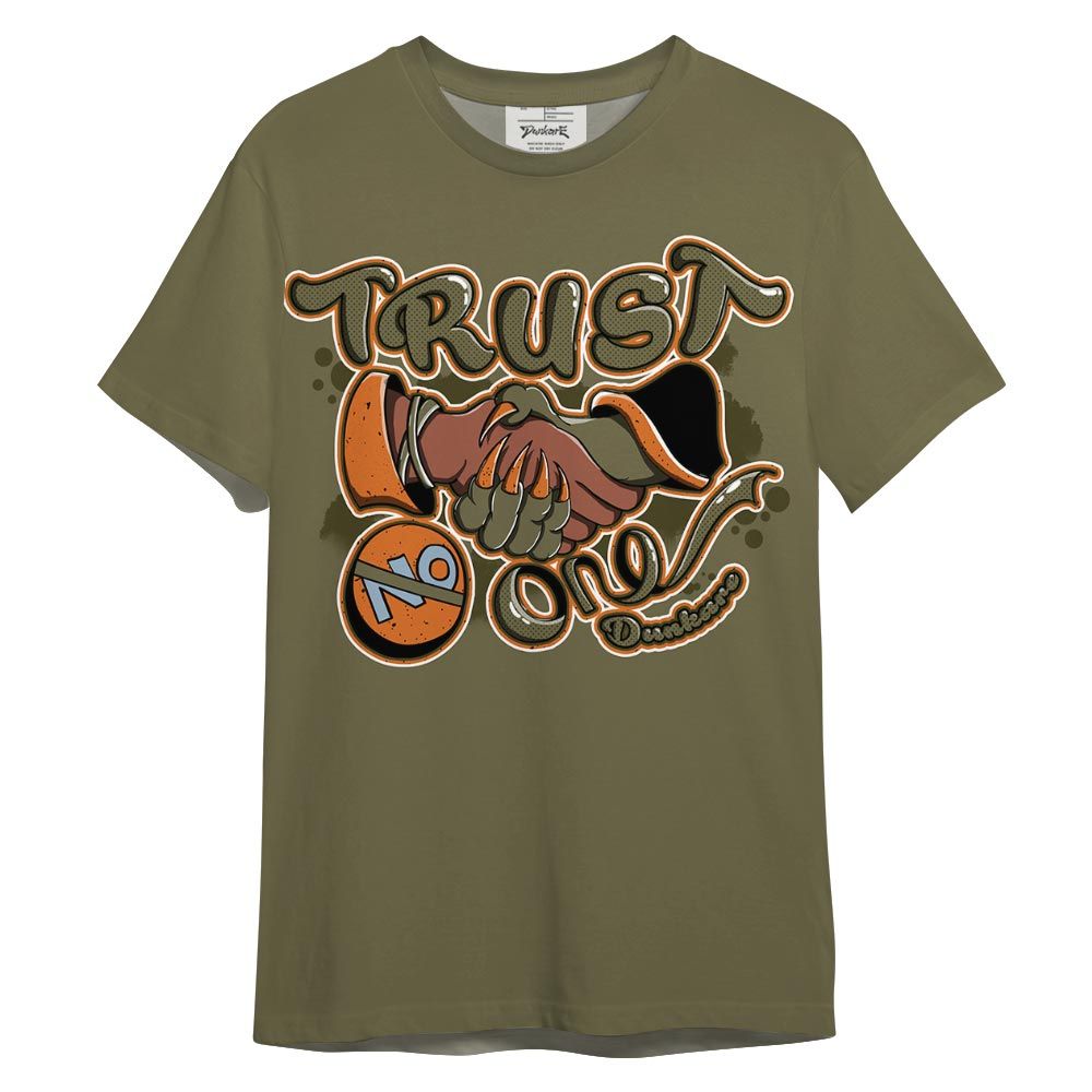 Shirt To Match Olive 5s - Devil Trust No One Shirt 3D Graphic Outfit 0705 LGH