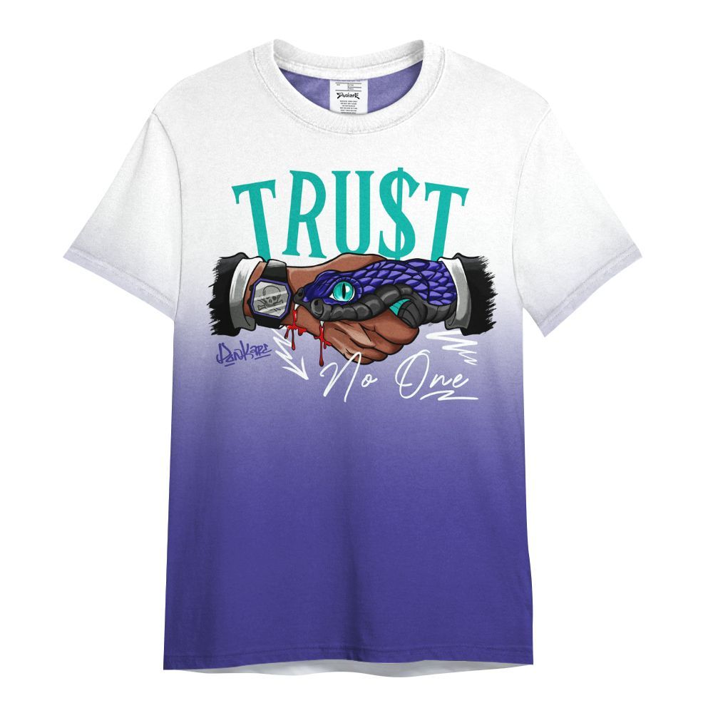 Shirt To Match Retro Grape 5s - Trust No One Drip All Over Print