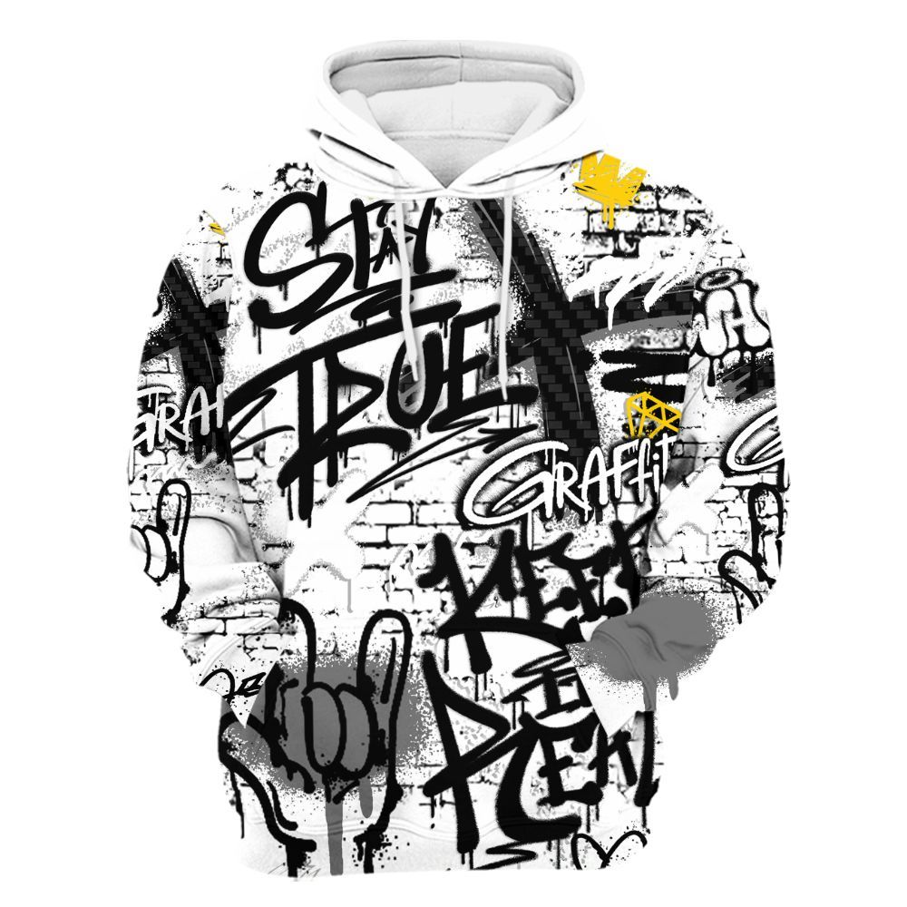 Hoodie To Match Kobe 9 EM Protro Halo - True It Real Graffiti Streetwear All Over Print
