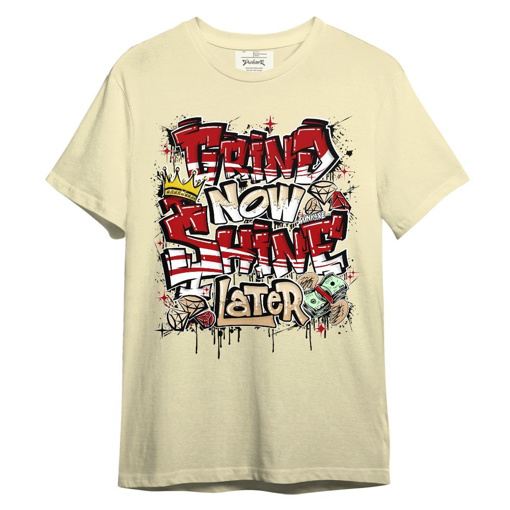 Shirt To Match Dunk Low Strawberry Waffle - Grind2 Shine Later Graphic