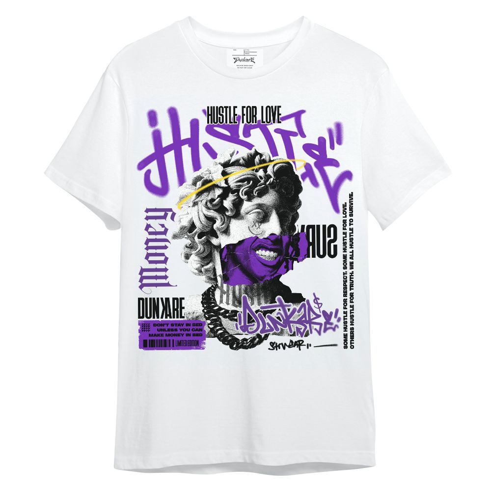 Shirt To Match Retro Dark Iris 3s - Hustles Streetwear Unisex Shirt