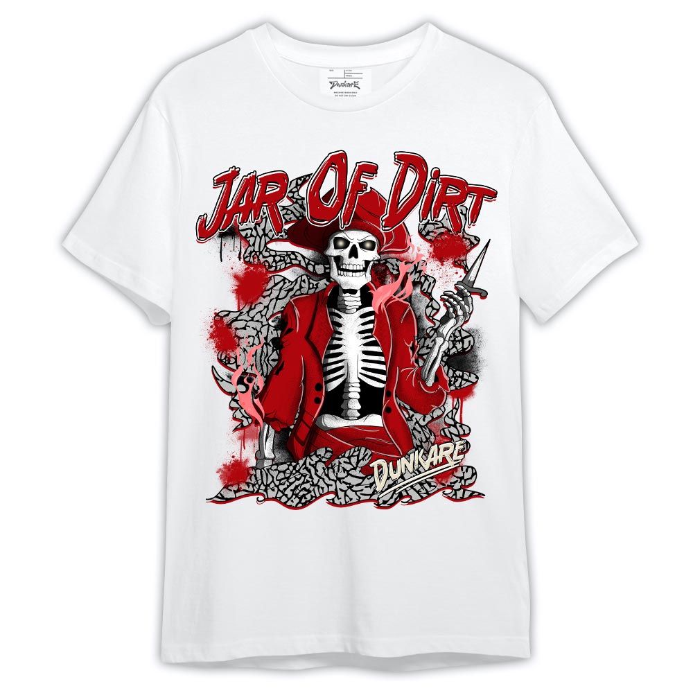 Shirt To Match Cement Grey 3s - Skeleton Jar Of Dirt Shirt Outfit