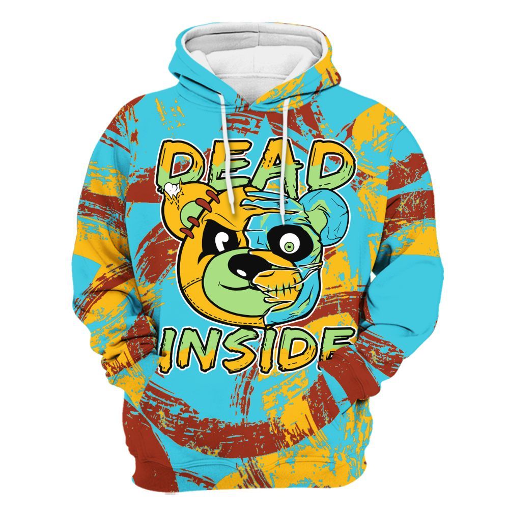 Hoodie To Match SB Dunk Di'Orr Greenwood - Lifeless Bear Circle Slpash All Over Print