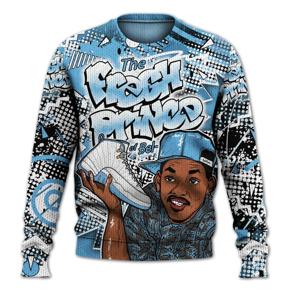 Sweater To Match Melo 12s - Fresh Sneaker 90s Graphic