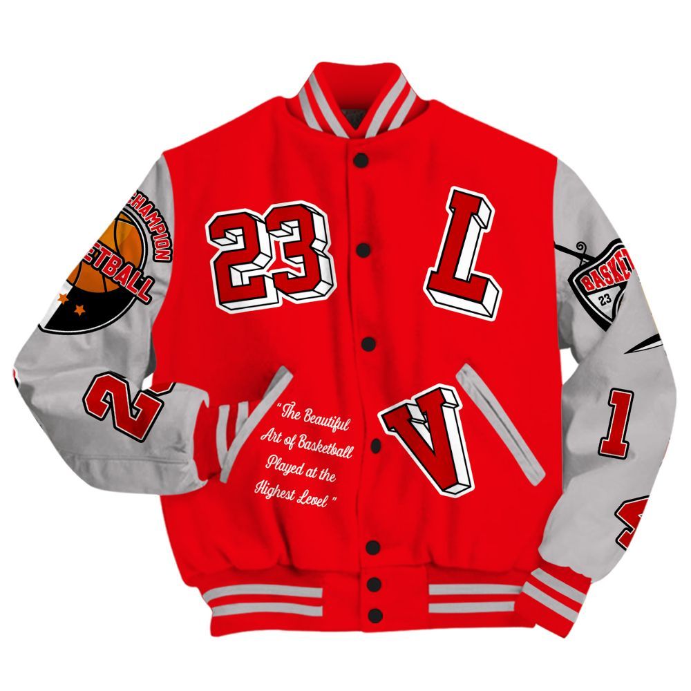 Varsity Jacket To Match Air Max 1 Low Poly - The GOAT Got Em Streetwear All Over Print