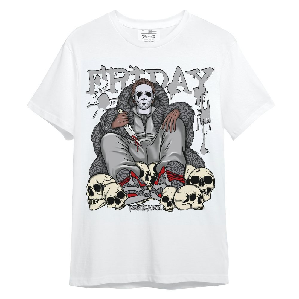 Shirt To Match Cement Grey 3s - Scary Friday Unisex Shirt