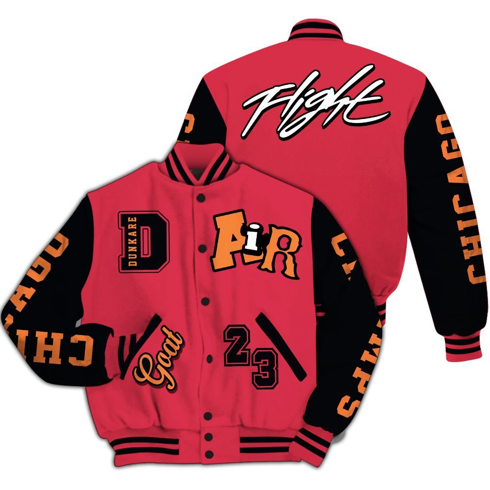 Varsity Jacket To Match Air Max Portal Bright Ceramic - AIR Number 23 GOAT All Over Print