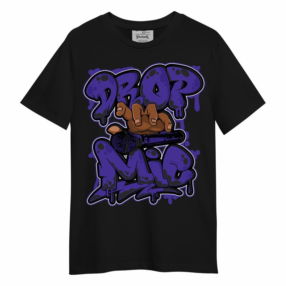 Shirt To Match Field Purple 12s - Drop Mic Unisex Shirt
