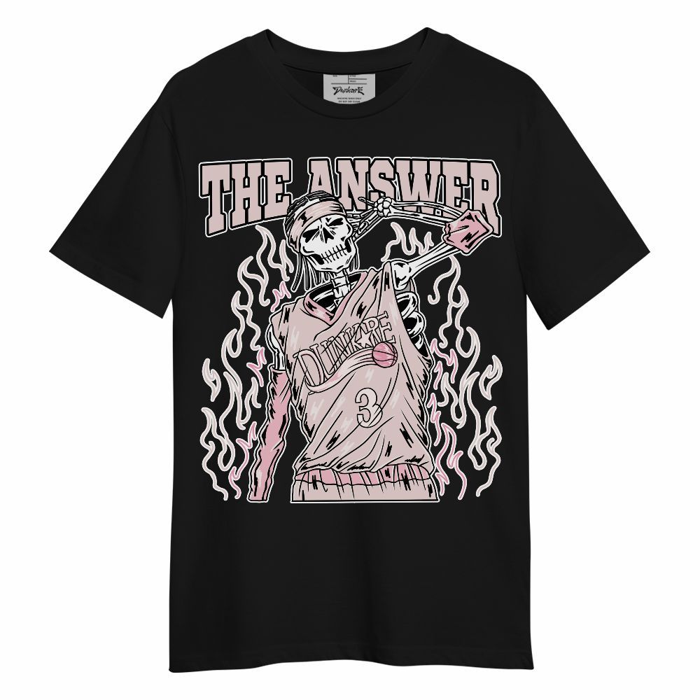 Shirt To Match Dunk Low KD 17 Aunt Pearl - Allen Answer Skeleton Unisex Shirt