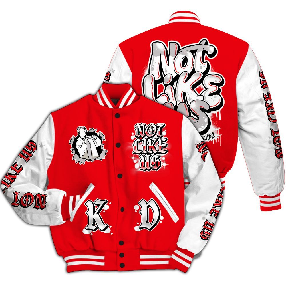 Varsity Jacket To Match Air Max 1 Low Poly - None Like Us Graphic All Over Print