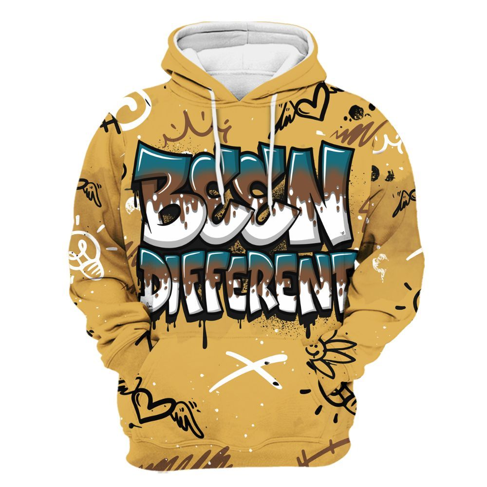 Hoodie To Match Retro Cacao Wow 4s - Drip Been Di2ferent All Over Print