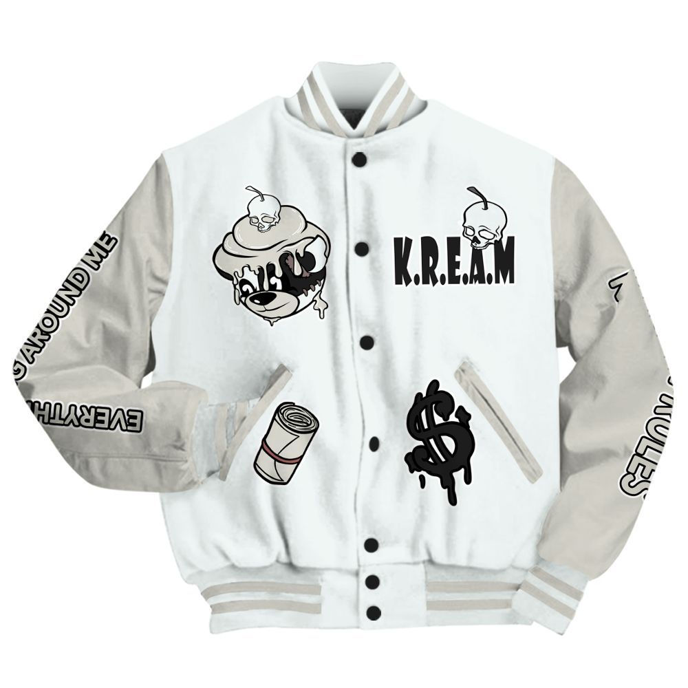 Varsity Jacket To Match Air Max 1 Jacquemus White - Loot Bear All Over Print