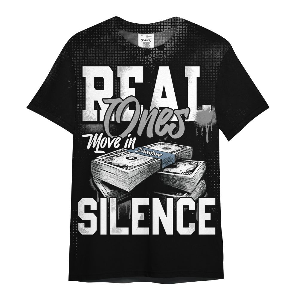 Shirt To Match Black Chrome 6s - Move In Silence Money Street Retro All Over Print