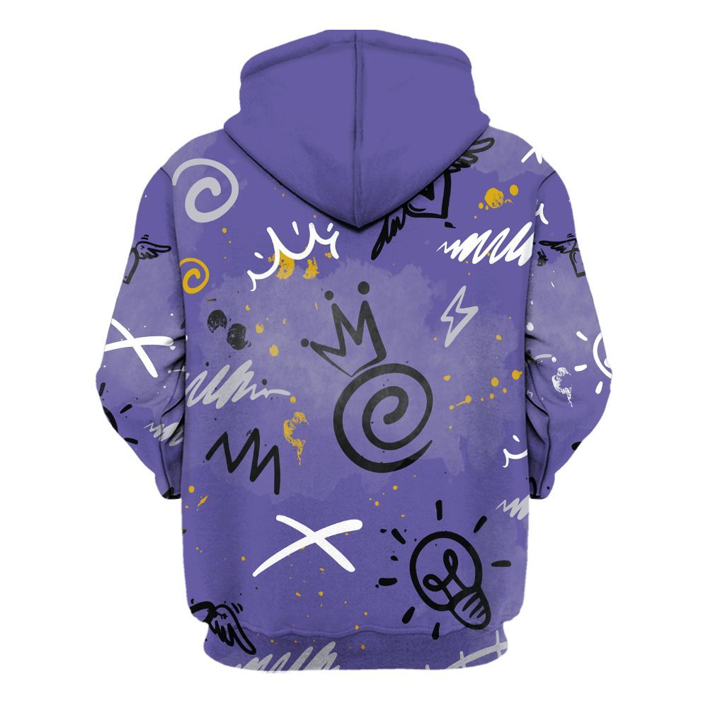 Hoodie To Match Lakeshow 4s - Drip Been Di2ferent All Over Print