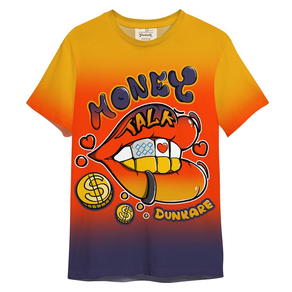 Shirt To Match J Balvin Rio 3s - Lips Money Talk Shirt 3D Graphic Outfit 0705 LGH