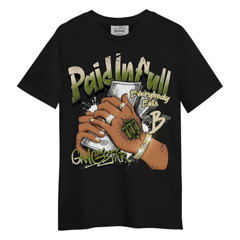 Shirt To Match SB Dunk Low Asparagus - Lucky Money Paid In Full Unisex Shirt