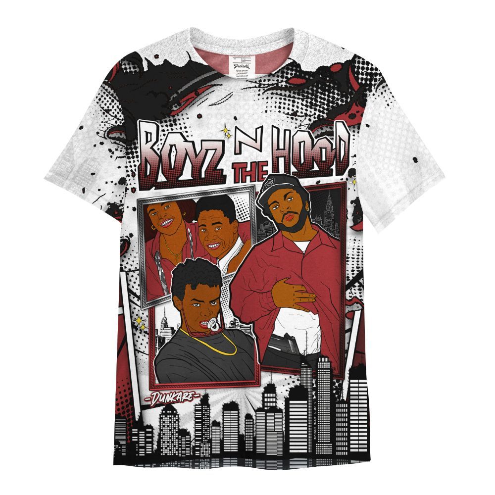 Shirt To Match Alternate Flu Game 12s - Movie BoyzZ The Hood All Over Print