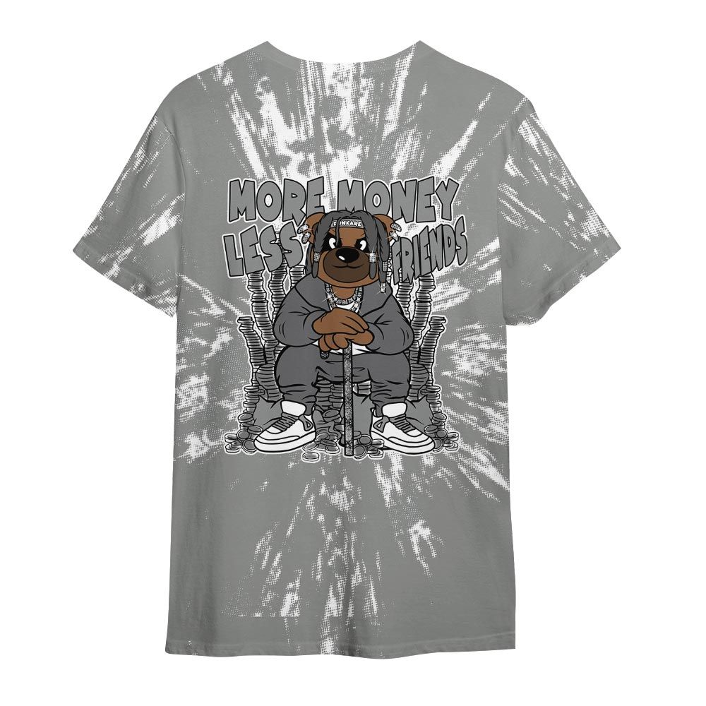 Shirt To Match Paris Cement Grey 4s - More Moneys Bear Luxury Shirt Unisex