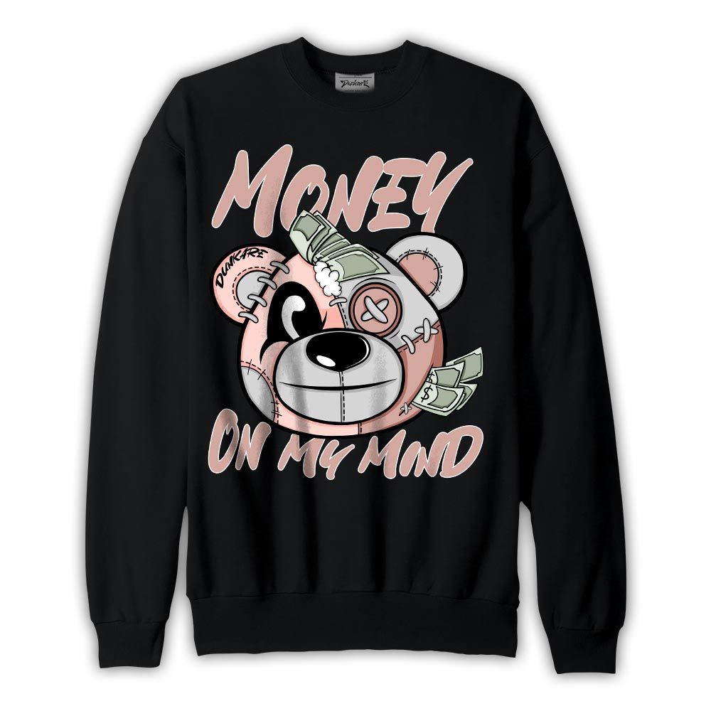 Sweatshirt To match Legend Pink 11s Sweatshirt - Money On My Mind Bear Graphic 2904 NCMD