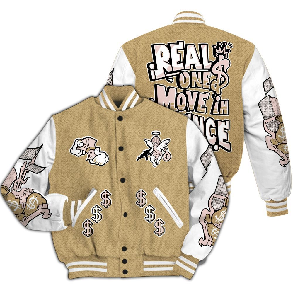 Varsity Jacket To Match Low Linen 2025 1s Varsity - Ones Move In Silence Graphic All Over Print