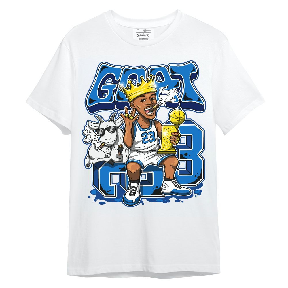 Shirt To Match Blueberry 12s - G.O.A.T Number 23 Unisex Shirt