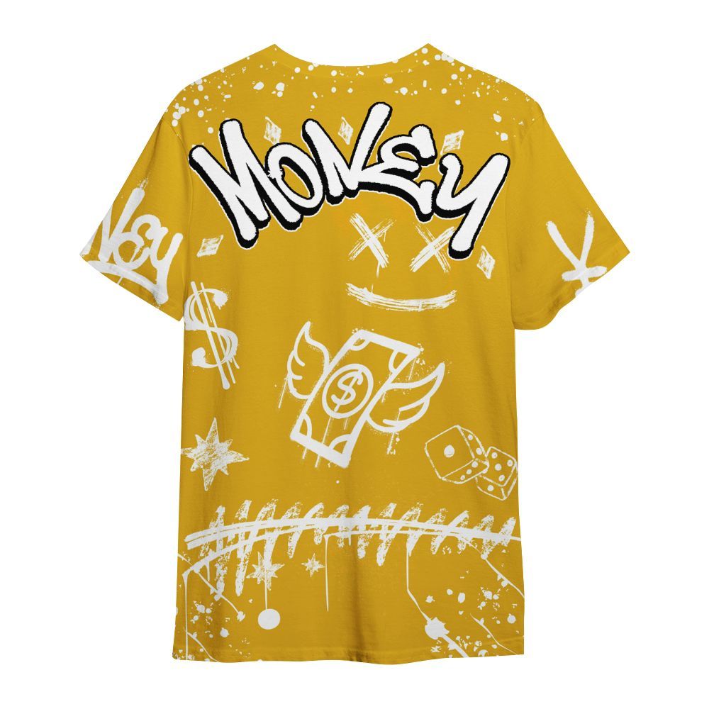 Shirt To Match Vivid Sulfur 4s - Everybody Paid In Full Crayon All Over Print