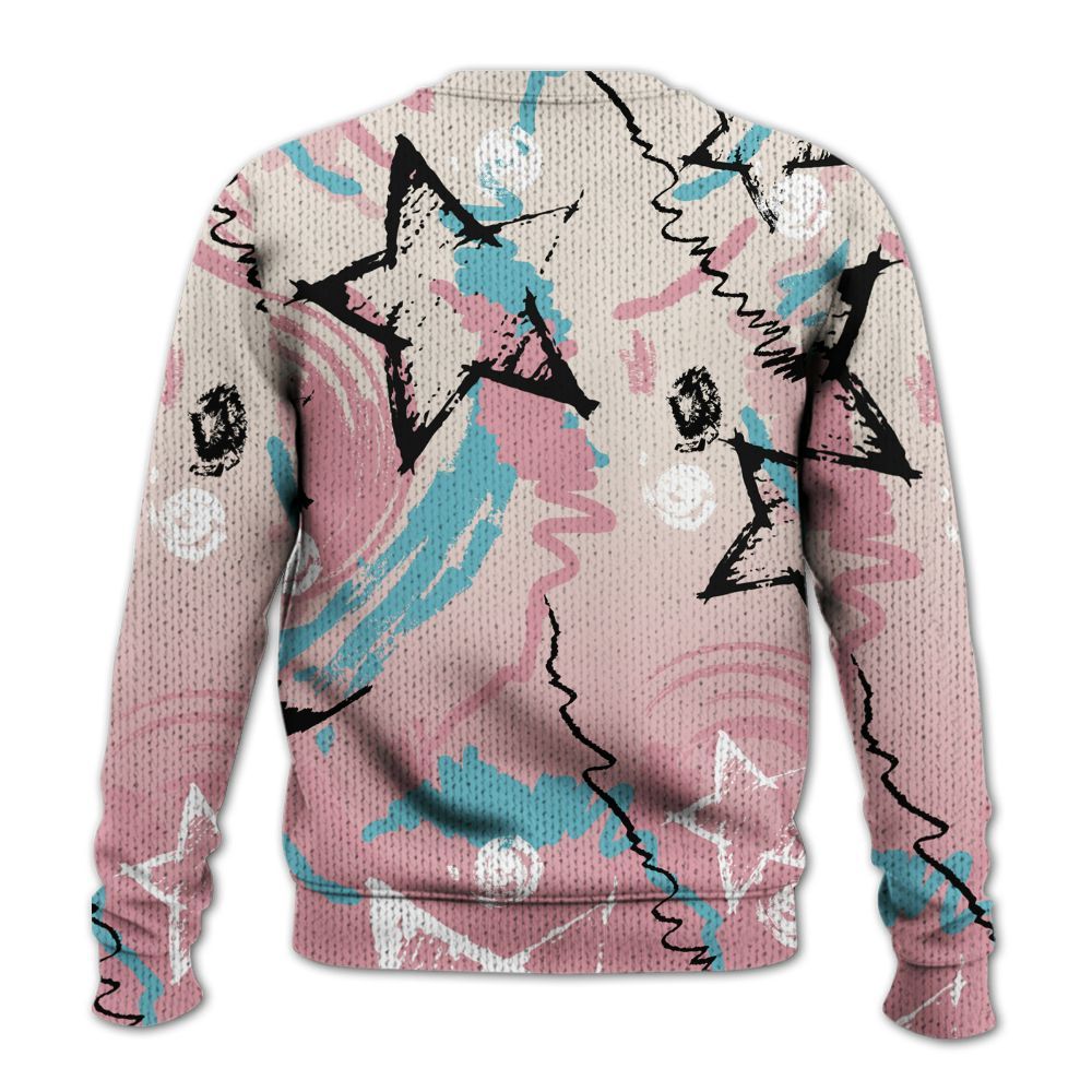 Knitted Sweater To Match Doernbecher 6s - Grind Shine Later Drip