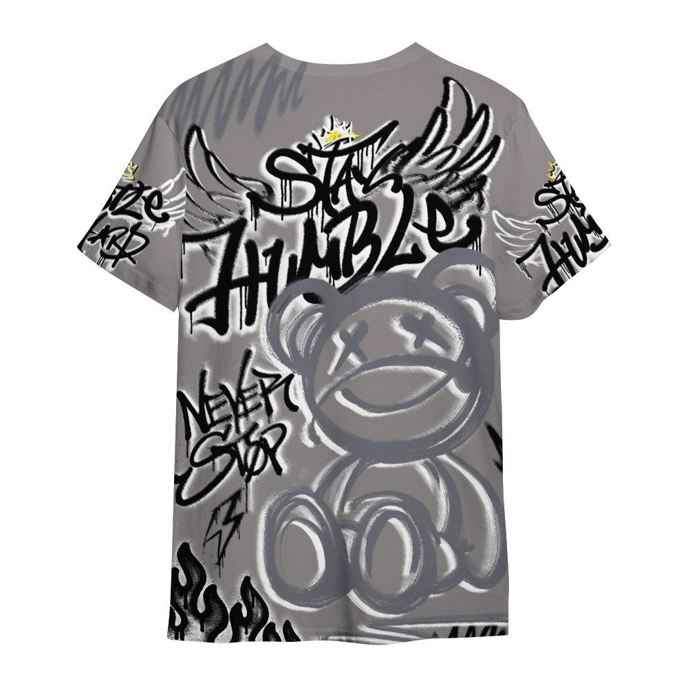 Shirt To Match Cool Grey 11s - Humble Drip Streetwear Graffity All Over Print