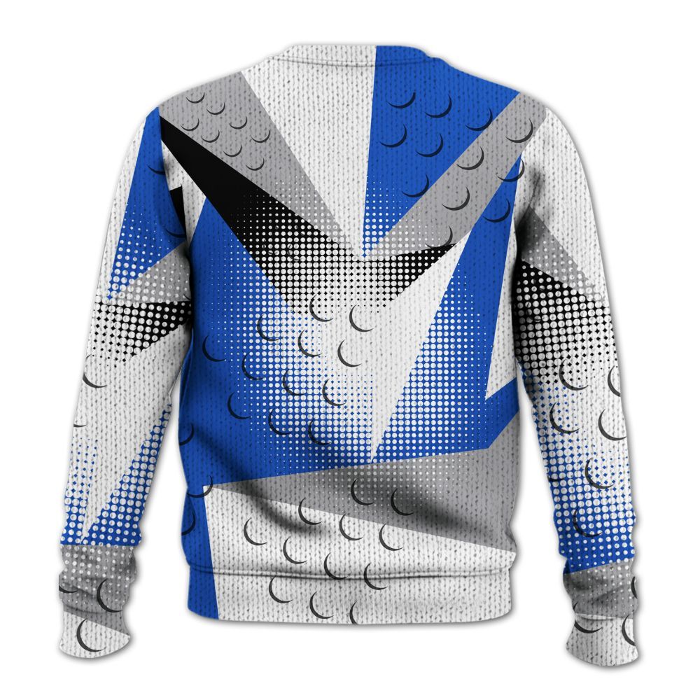 Knitted Sweater To Match Retro Stealth 5s - Poly Custom Name Number 23 5s