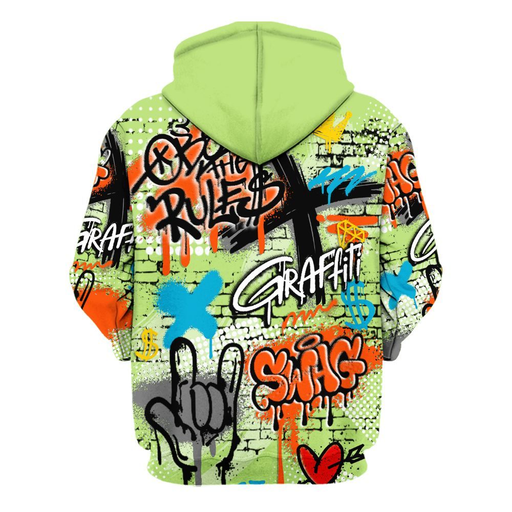 Hoodie To Match Kobe 9 Elite What The - True It Real Graffiti Streetwear All Over Print