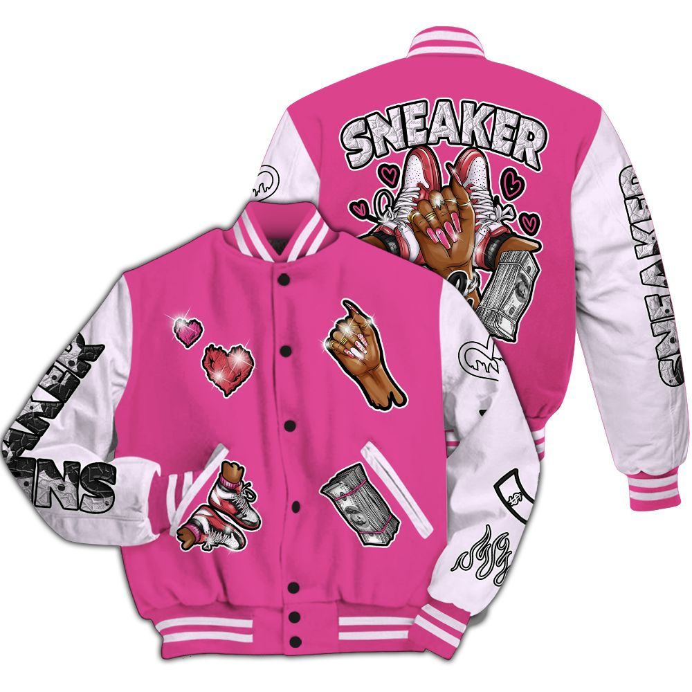 Varsity Jacket To Match KD 4 Aunt Pearl - Sneakerz Girlz All Over Print