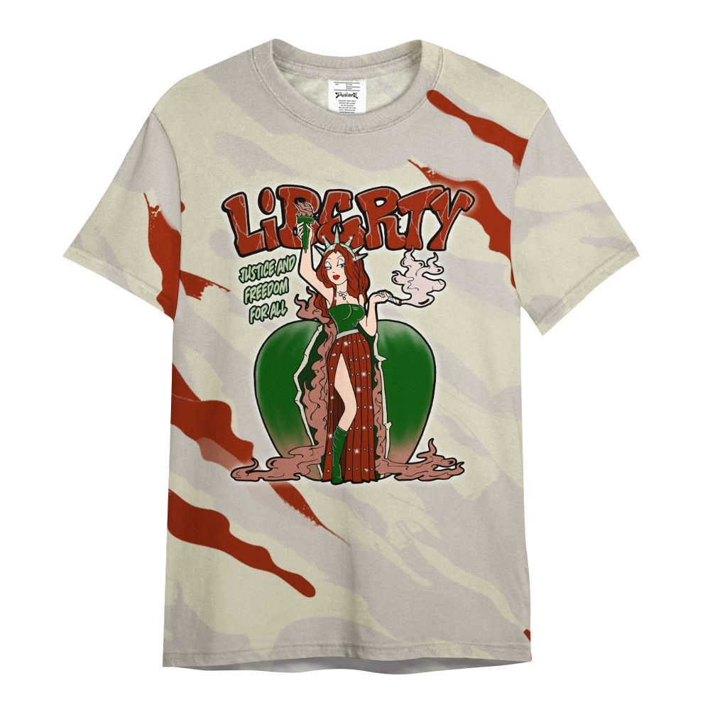Shirt To Match El Grito 5s - Midwest Cartoon Colored All Over Print