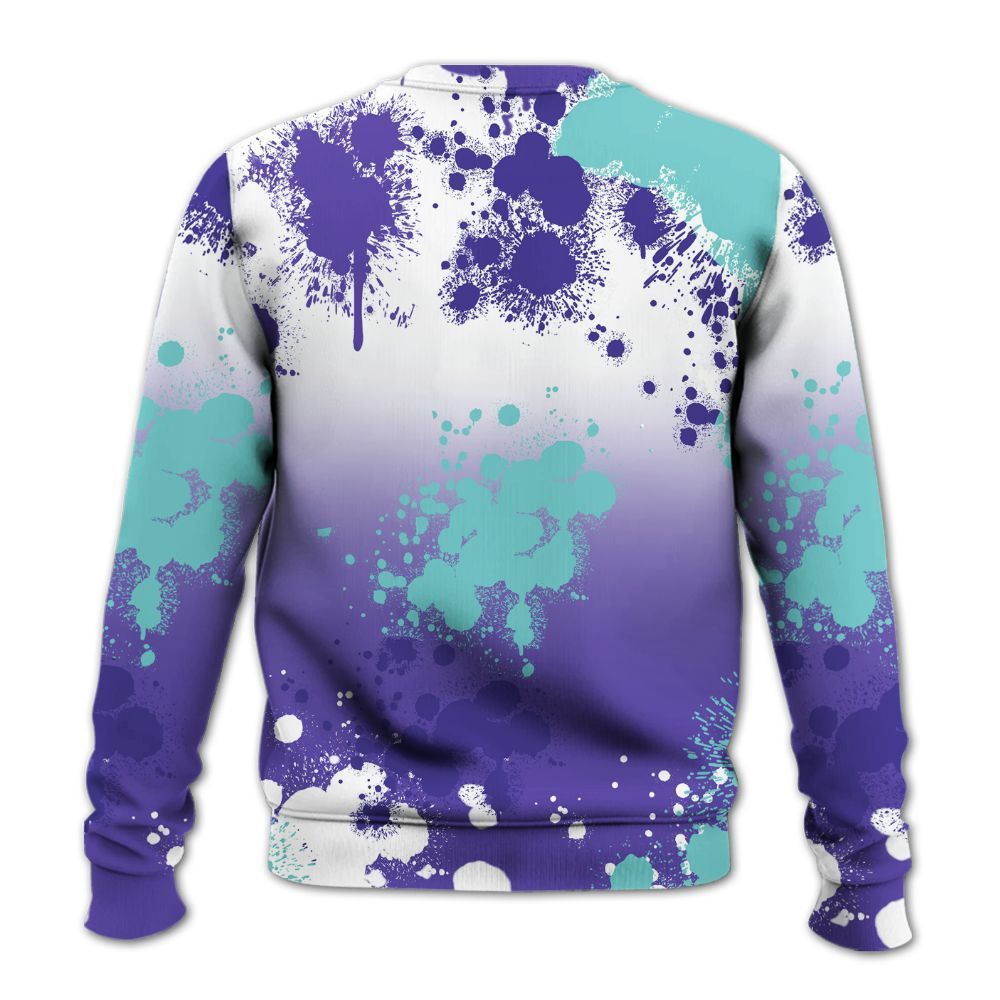 Sweatshirt To Match Low Hornets 1s - God Blessed Dripping All Over Print