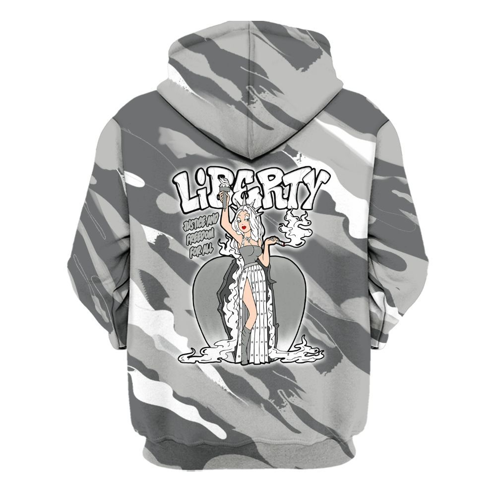 Hoodie To Match Paris Olympics 4s - Midwest Cartoon Colored All Over Print
